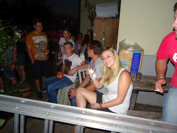 Tobi's Maibaum umschneiden!