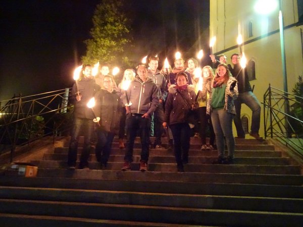 Fackelwanderung zum Osterfeuer